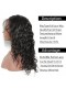 Brazilian Full Lace Wigs 18" 150% Density Natural Wave Swiss Lace Pre-Plucked Natural Hair Line