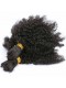 Afro Kinky Curly Mongolian Virgin Hair Clip In Human Hair Extensions Natural Color
