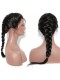 180% Density 360 Lace Wigs Brazilian Virgin Hair Straight Circular Natural Hair Line Wigs Full Lace Wigs
