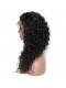 Natural Color Deep Weave Silk Top Lace Wigs Brazilian Virgin Human Hair 