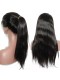 180% Density 360 Lace Wigs Brazilian Virgin Hair Straight Circular Natural Hair Line Wigs Full Lace Wigs