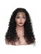 Natural Color Deep Wave Wavy Full Lace Human Hair Wigs Brazilian Virgin Human Hair