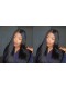 Silky Straight 250% Density Lace Front Wig Pre-Plucked Glueless Full Lace Wigs with Baby Hair