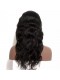 Natural 100% Brazilian Virgin Human Hair Unprocessed Body Wave Full Lace Wigs Natural Color