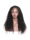 Deep Curly 250% High Density Brazilian Human Hair Lace Front Wigs with Baby for Black Women