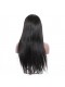 Cheapest Silky Straight 200% Density Lace Closure Wig Pre-Plucked Hairline