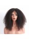 Afro Kinky Curly 150% Density Human Hair Wigs 360 Lace Wigs Brazilian Virgin Hair