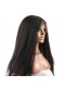Brazilian Virgin Hair Italian Yaki Lace Front Human Hair Wigs Natural Color 