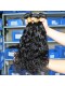 Malaysian Virgin Human Hair Extensions Weave Wet Wave 4 Bundles Natural Color 