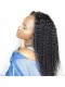 Kinky Curly Lace Front Wigs with Baby Hair Pre-Plucked Natural Hair Line 150% Density wigs