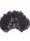 Afro Kinky Curly Mongolian Virgin Hair Clip In Human Hair Extensions Natural Color