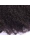 Afro Kinky Curly Mongolian Virgin Hair Clip In Human Hair Extensions Natural Color