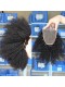 Indian Virgin Hair Afro Kinky Curly Three Part Lace Closure with 3pcs Weaves