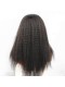 Brazilian Virgin Hair Kinky Straight Full Lace Human Hair Wigs For Black Women 