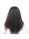 360 Lace Wigs Brazilian Virgin Hair Yaki Straight150% Density Human Hair Wigs 