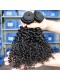 Natural Color Brazilian Virgin Human Hair Kinky Curly Hair Weaves 4pcs Bundles