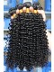 Natural Color Brazilian Virgin Human Hair Kinky Curly Hair Weaves 4pcs Bundles