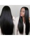 Malaysian Virgin Hair Silk Straight Three Part Lace Closure 4x4inches Natural Color