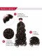 Brazilian Virgin Hair Water Wet Wave Free Part Lace Closure with 3pcs Hair Weaves