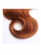 Peruvian Virgin Human Hair Body Wave Ombre Hair Weave Color 1b/#30 3 Bundles