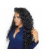 Brazilian Lace Front Ponytail Wigs Loose Wave Pre-Plucked Natural Hair Line 150% Density wigs No Shedding No Tangle