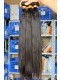 Peruvian Virgin Human Hair Yaki Straight Hair Weave Natural Color 3 Bundles