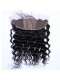 Natural Color Loose Wave Brazilian Virgin Hair Silk Base Lace Frontal Closure 13x4inches