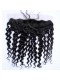 Natural Color Deep Wave Brazilian Virgin Hair Silk Base Lace Frontal Closure 13x4inches