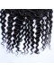 Natural Color Deep Wave Brazilian Virgin Hair Silk Base Lace Frontal Closure 13x4inches