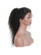 Natural Color Loose Curly Silk Top Lace Wigs Brazilian Virgin Human Hair
