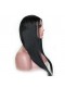 Natural Color Unprocessed Peruvian Virgin 100% Human Hair Silky Straight Full Lace Wigs 