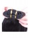 Natural Color Silky Straight Brazilian Virgin Hair Clip In Human Hair Extensions