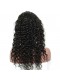 Deep Wave Peruvian Virgin Human Hair Glueless Full Lace Wigs Natural Color 