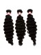 Natural Color Deep Wave Brazilian Virgin Human Hair Weave 3pcs Bundles 