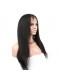 Top quality 360 Circular Lace Wigs Yaki straight Brazilian Virgin Hair Full Lace Wigs