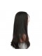 Natural Color Light Yaki Brazilian Virgin Hair Lace Front Human Hair Wigs