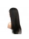 Top quality 360 Circular Lace Wigs Yaki straight Brazilian Virgin Hair Full Lace Wigs