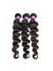 European Virgin Hair Loose Wave 4X4inches Three Part Silk Base Closure with 3pcs Weaves