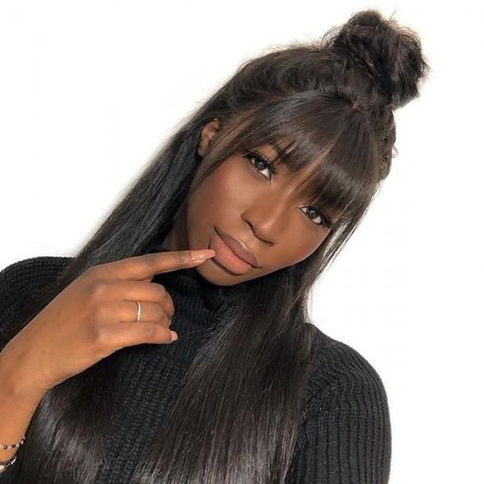 360 Lace Wigs Brazilian Virgin Hair Body Wave Circular Full Lace