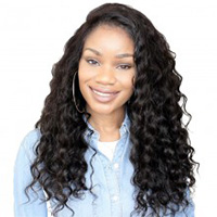 360 Circular Lace Wigs Loose Wave Brazilian Virgin Hair Full Lace Wigs 180% Density 100% Human Hair Wigs Natural Hair Line Wigs